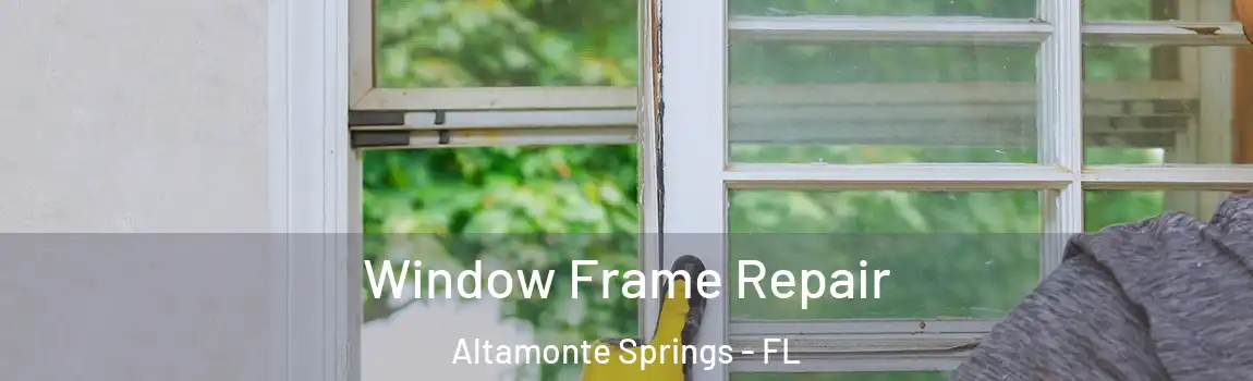 Window Frame Repair Altamonte Springs - FL
