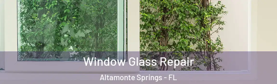 Window Glass Repair Altamonte Springs - FL